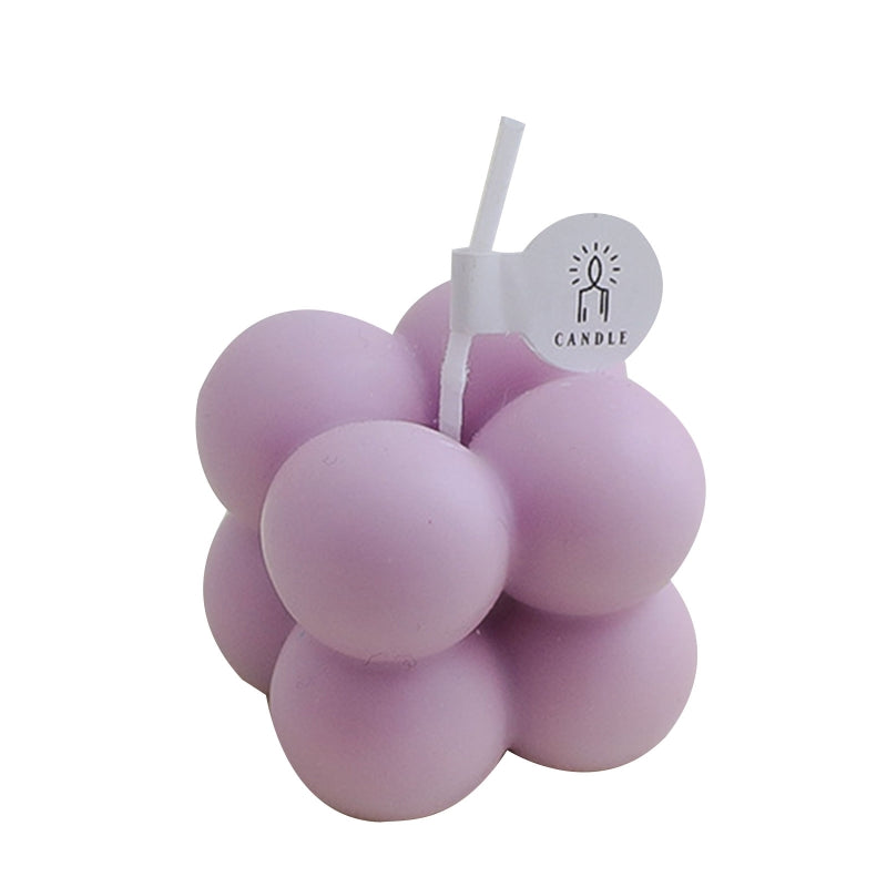 Small Scented  Mini Cube Bubble Shaped Wax Candles