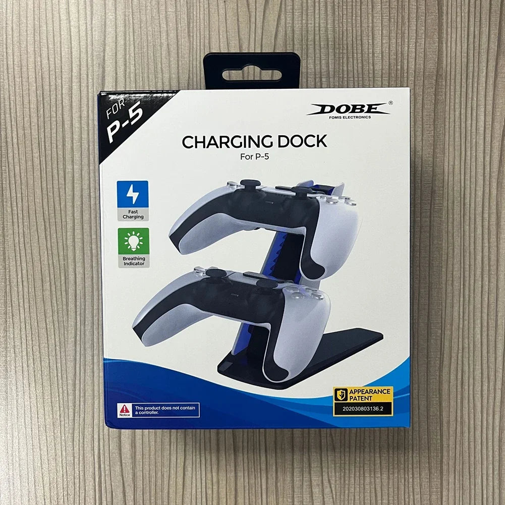 Dual Controller Fast Charging Dock Station For Sony PS5 Gamepad Wireless Joystick Charger Charging Stand Game Accessories