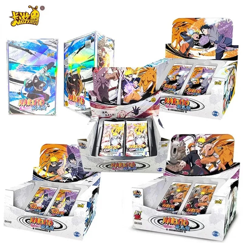 KAYOU Genuine Naruto Card Complete Collection Series Collection Card Fight Chapter Card Pro Chapter Childrens Toy Game Card Gift