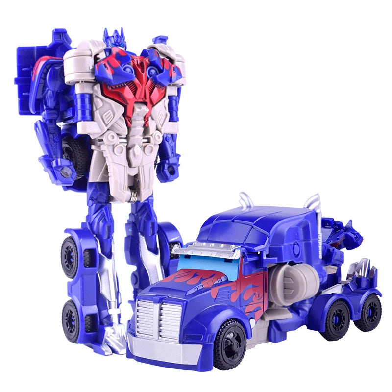 Transformation Toy Robot One Step Deformation Car Action Figure Model Dinosaur Toys for Boys