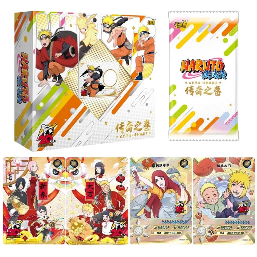 KAYOU Genuine Naruto Card Complete Collection Series Collection Card Fight Chapter Card Pro Chapter Childrens Toy Game Card Gift