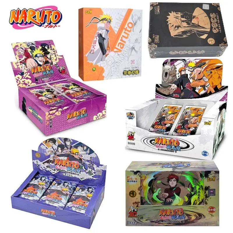 KAYOU Genuine Naruto Card Complete Collection Series Collection Card Fight Chapter Card Pro Chapter Childrens Toy Game Card Gift