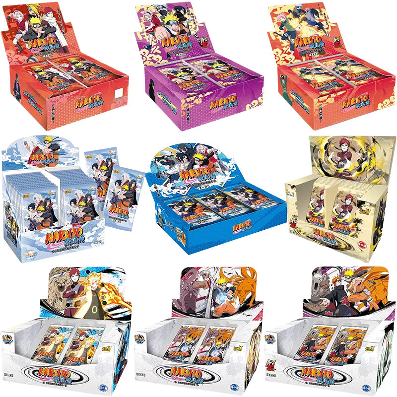 KAYOU Genuine Naruto Card Complete Collection Series Collection Card Fight Chapter Card Pro Chapter Childrens Toy Game Card Gift